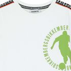 تيشيرت بالشعار باللون الابيض للاولاد, 1, hi-res