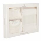 Ivory Smocked Babygrow Gift Set, 4, hi-res