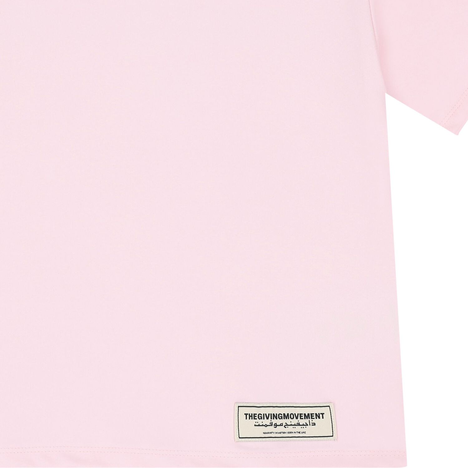 تيشيرت باللون وردي بقصّة عادية من بشعار للبنات, 4, hi-res image number null