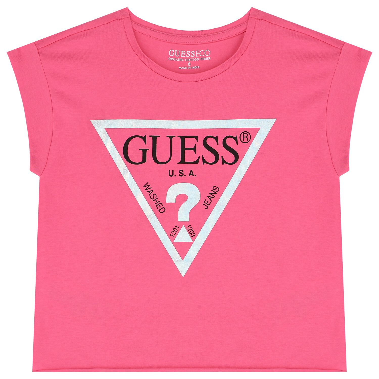 Girls Pink Logo T-Shirt, 1, hi-res