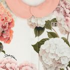 Baby Girls Ivory & Pink Floral Logo Babygrow Gift Set, 1, hi-res