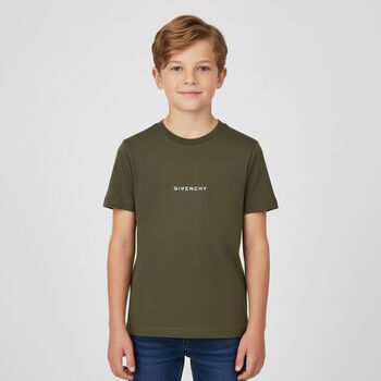 Khaki Logo T-Shirt