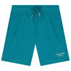 Boys Green Logo Shorts Set, 1, hi-res