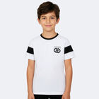Boys White Logo T-Shirt, 1, hi-res
