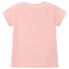 Girls Pink Flower T-Shirt, 4, hi-res