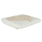 Baby Girls Ivory Heart Logo Blanket, 1, hi-res