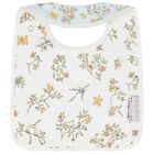 Baby Boys Blue & Ivory In Bloom Bib, 2, hi-res
