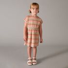 Girls Multi-Coloured Knitted Dress, 1, hi-res