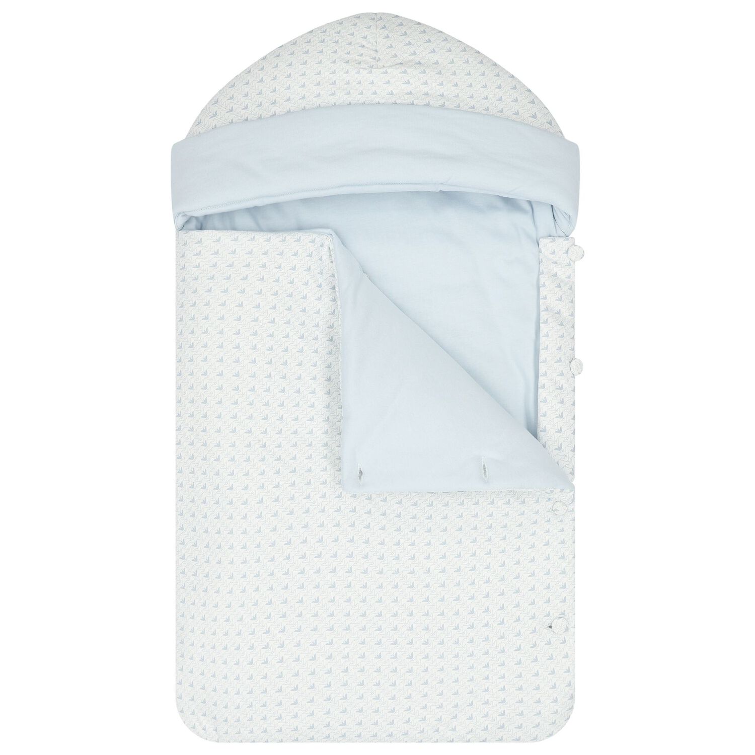 مدس أولاد بالشعار باللون الأزرق, 1, hi-res