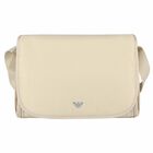 Beige Logo Baby Changing Bag, 6, hi-res