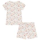 بيجامة بشعار احتفالي باللون الأبيض , 1, hi-res