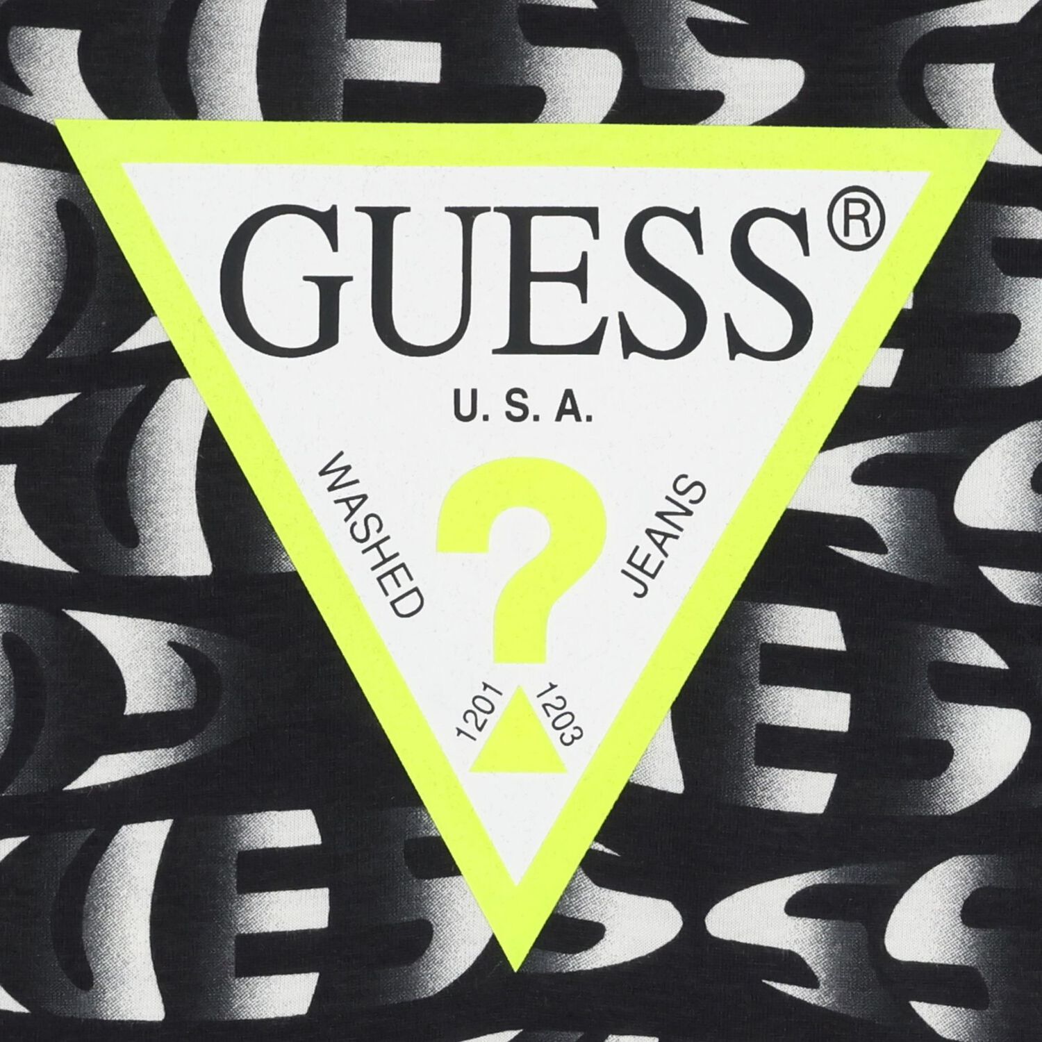 تي شيرت أسود بشعار للأولاد, 1, hi-res