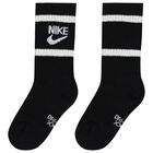 Boys White, Black & Grey Logo Socks ( 6-Pack ) , 1, hi-res