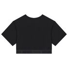 طقم ليجنز بشعار باللون الأسود للبنات, 2, hi-res