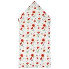 مدس بنات بطبعة الزهور باللون الأبيض والأحمر, 1, hi-res