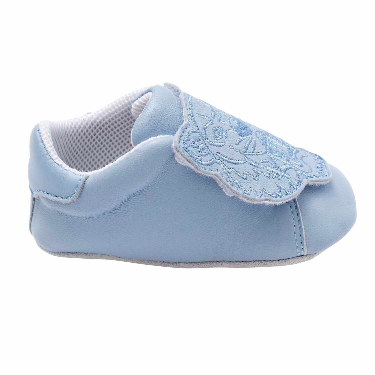 Baby Boys Blue Tiger Pre Walker Shoes, 1, hi-res