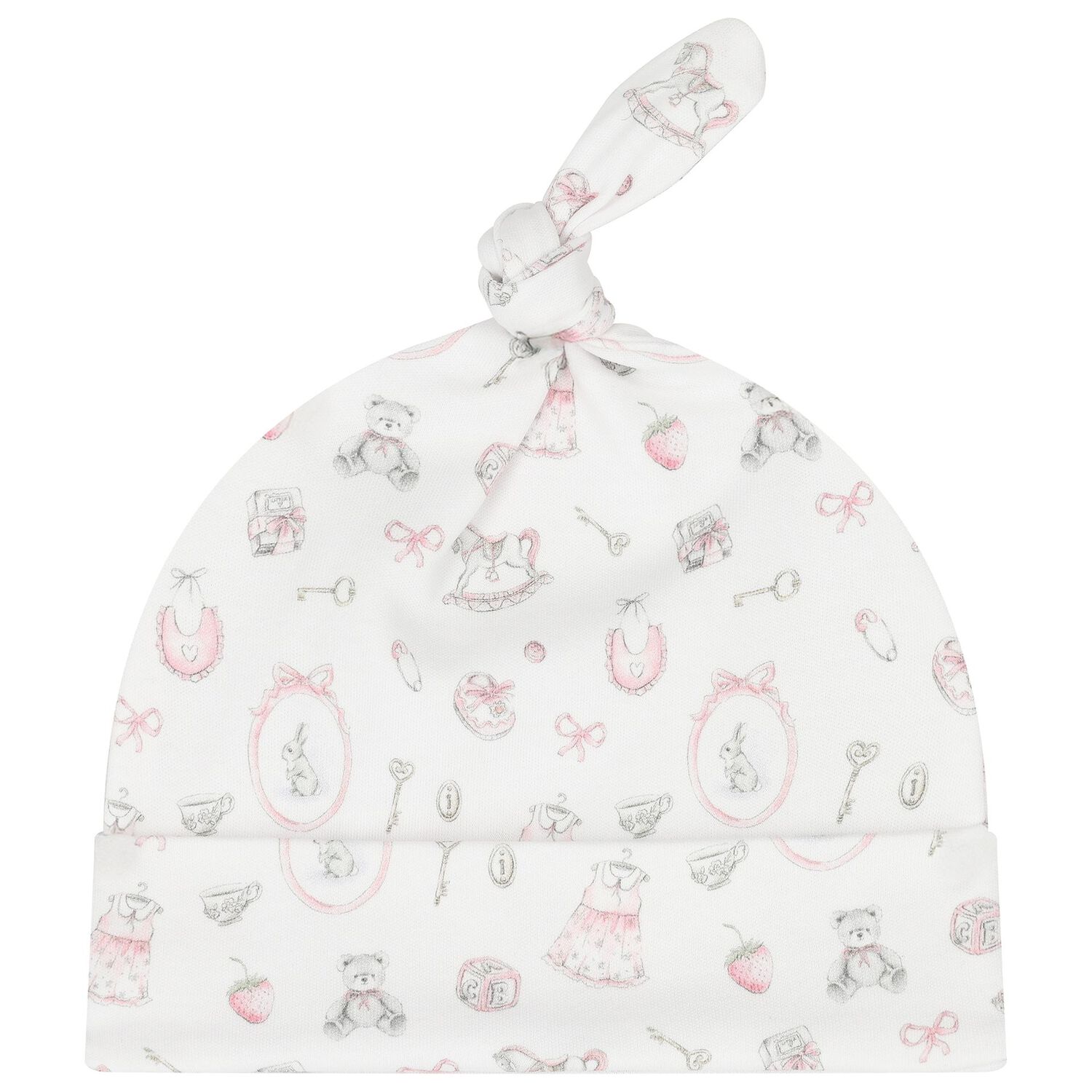 Baby Girls White Babygrow Gift Set (3 Piece), 1, hi-res image number null