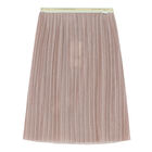 Girls Pink Pleated Skirt, 1, hi-res