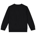 سويتشيرت بشعار تيدي باللون الأسود, 2, hi-res