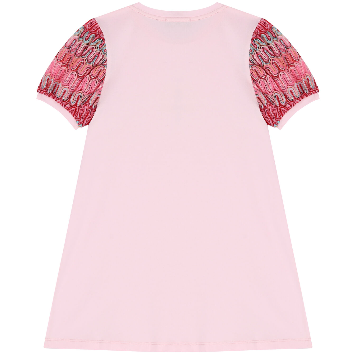 Girls Pink Logo Dress, 2, hi-res