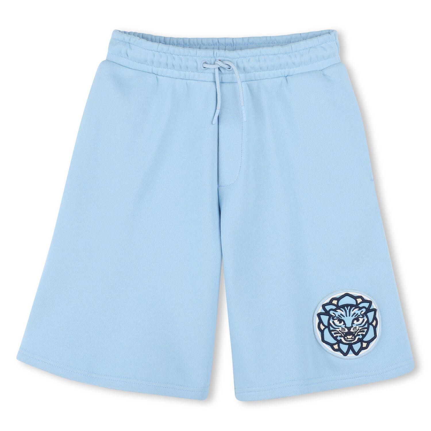 Boys Blue Tiger Logo Shorts, 1, hi-res image number null