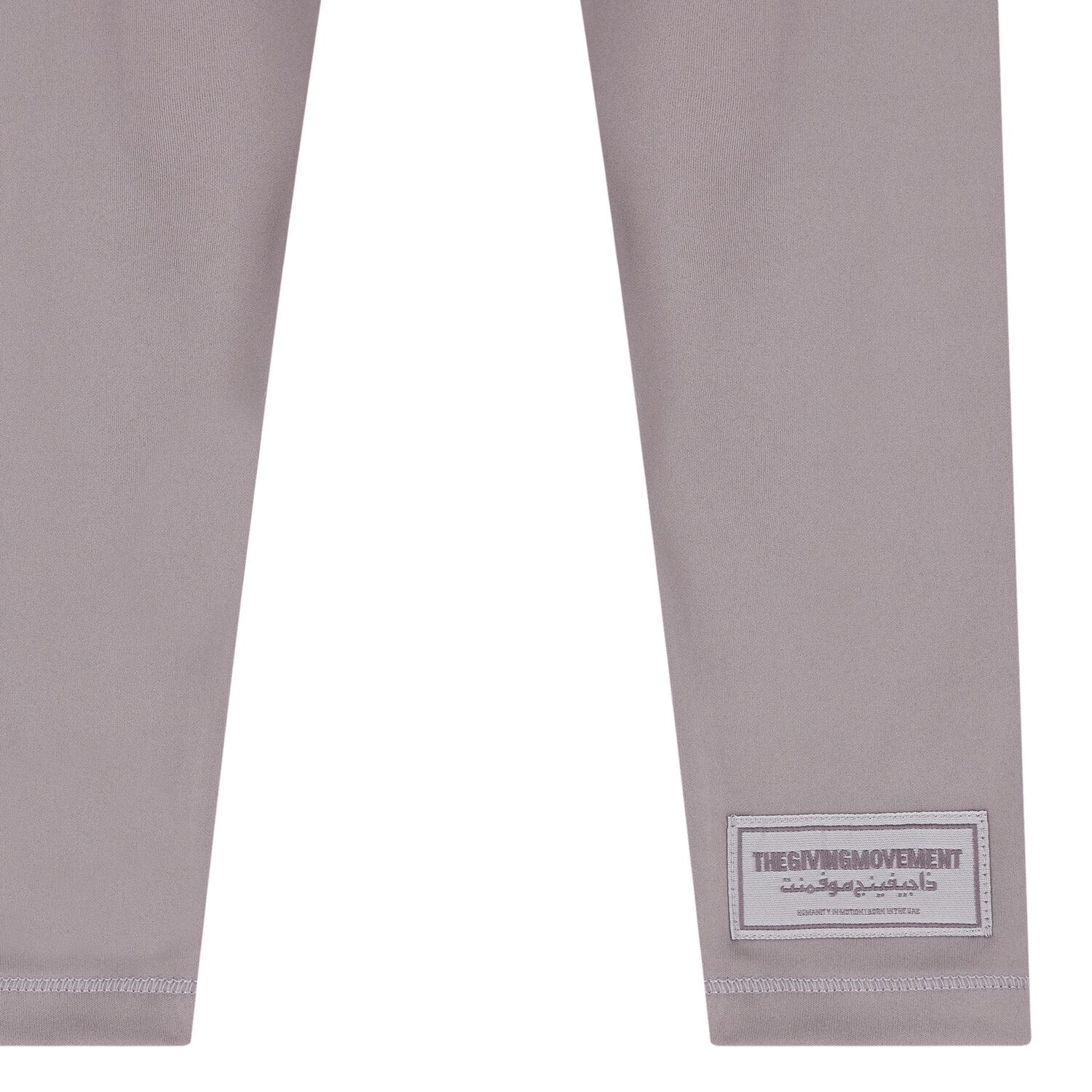 Girls Purple Logo Softskin Leggings, 1, hi-res