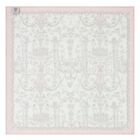 Ivory & Pink Toile de Jouy Swaddle Carré Blanket, 1, hi-res
