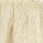 Girls Ivory & Gold Logo Dress, 1, hi-res