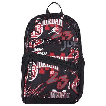 Red Jumpman Logo Backpack