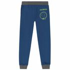 Boys Blue Logo Joggers, 1, hi-res