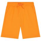 Boys Orange Shorts, 1, hi-res