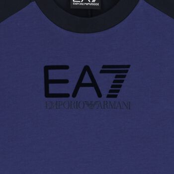 Boys Blue Logo T-Shirt