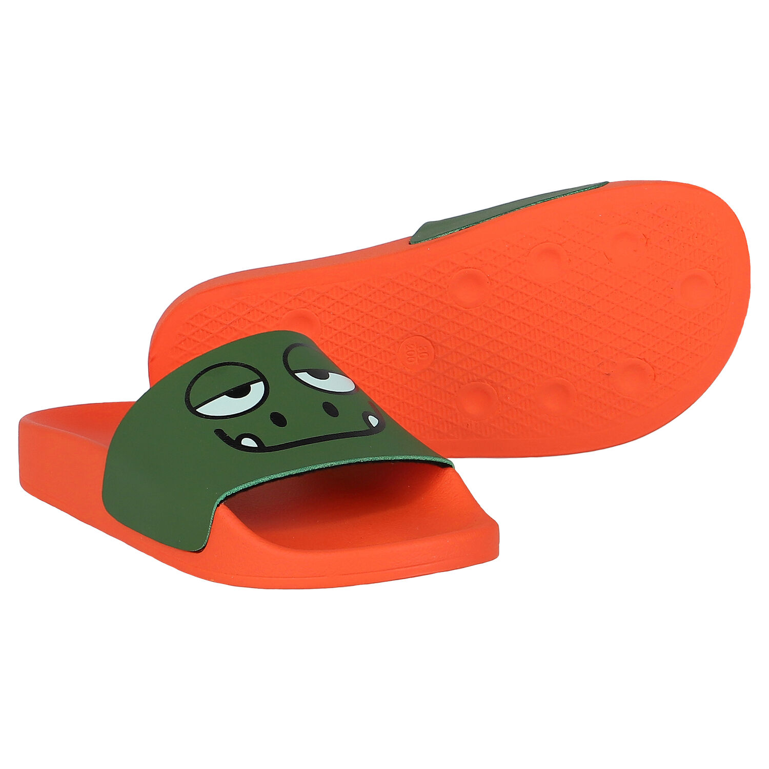 سلايدر أولاد باللون الأخضر والبرتقالي, 1, hi-res