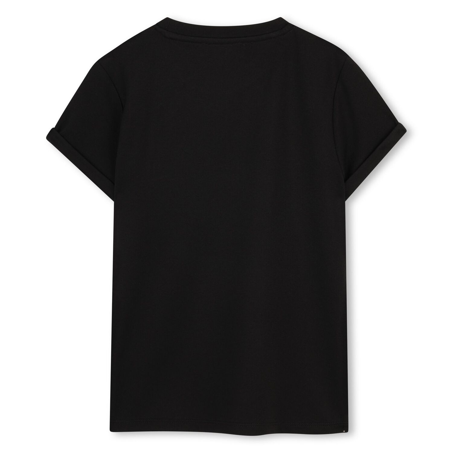 Girls Mini me Black Logo T-Shirt, 1, hi-res