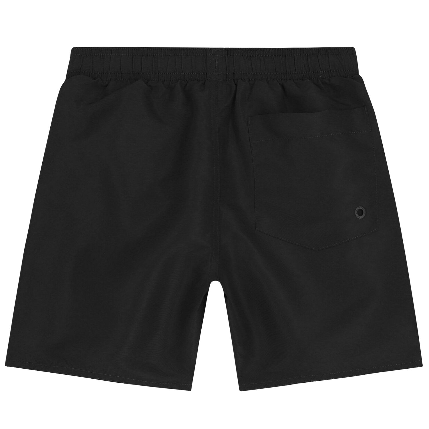 Boys Black Logo Swim Shorts, 2, hi-res image number null