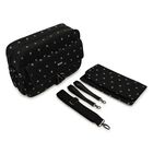 حقيبه تغيير حفاضات بالشعار باللون الاسود , 1, hi-res