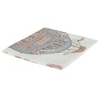 طقم هدية قماط ومريلة بطبعة البالون باللون الأبيض, 1, hi-res