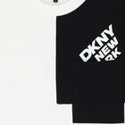 تيشيرت بالشعار باللون الأبيض والأسود , 1, hi-res