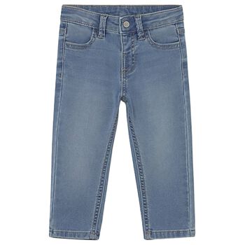 Mayoral Younger Boys Blue Denim Jeans, 1 Younger Boys Blue Denim Jeans