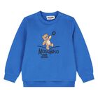 Younger Blue Teddy Bear Logo Sweatshirt, 1, hi-res