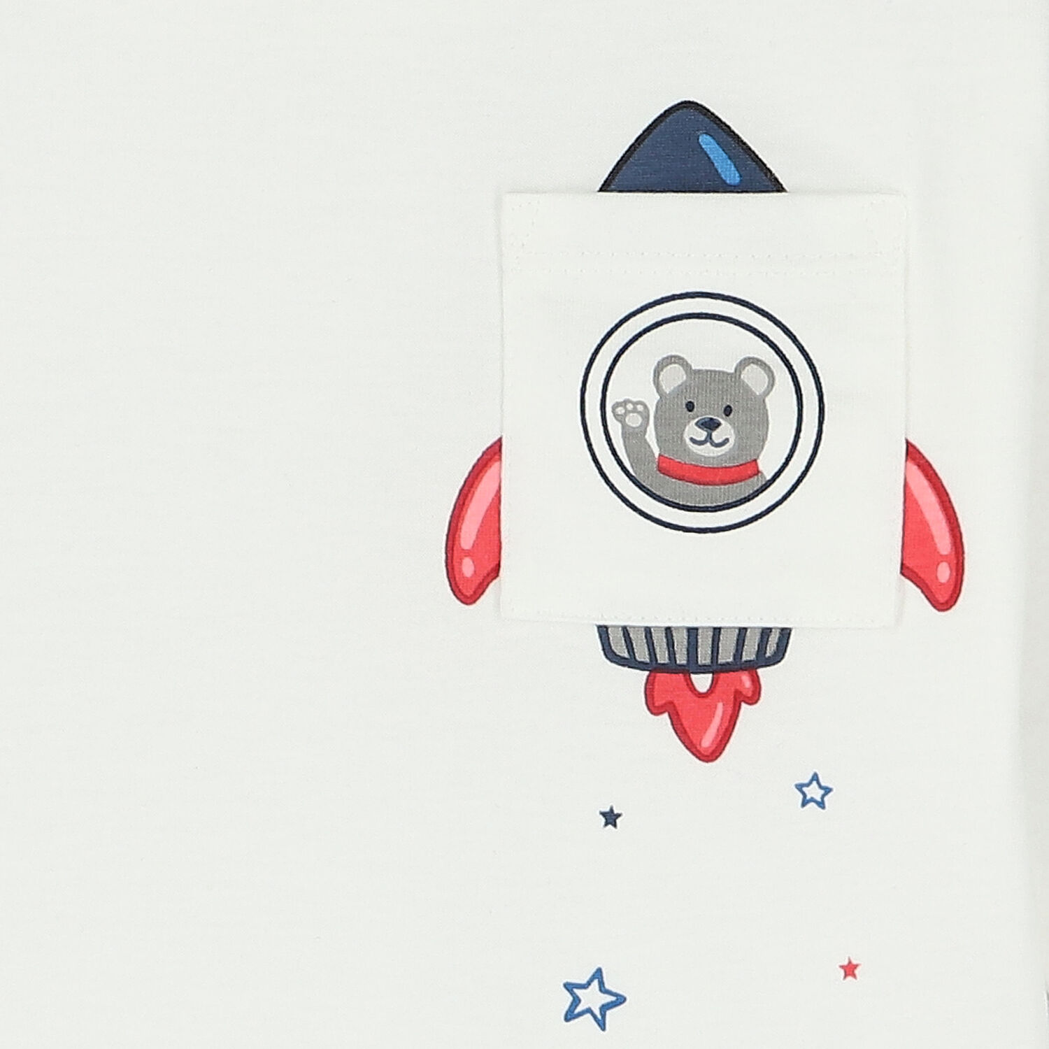 توب أولاد بأكمام باللون العاجي, 1, hi-res image number null