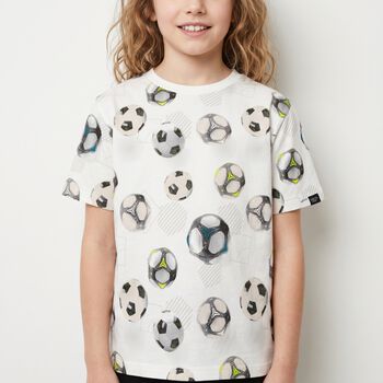 قميص أبيض للأولاد