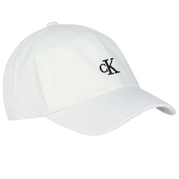 White Logo Cap