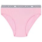 Girls White & Pink Bikini Brief ( 5-Pack ), 1, hi-res