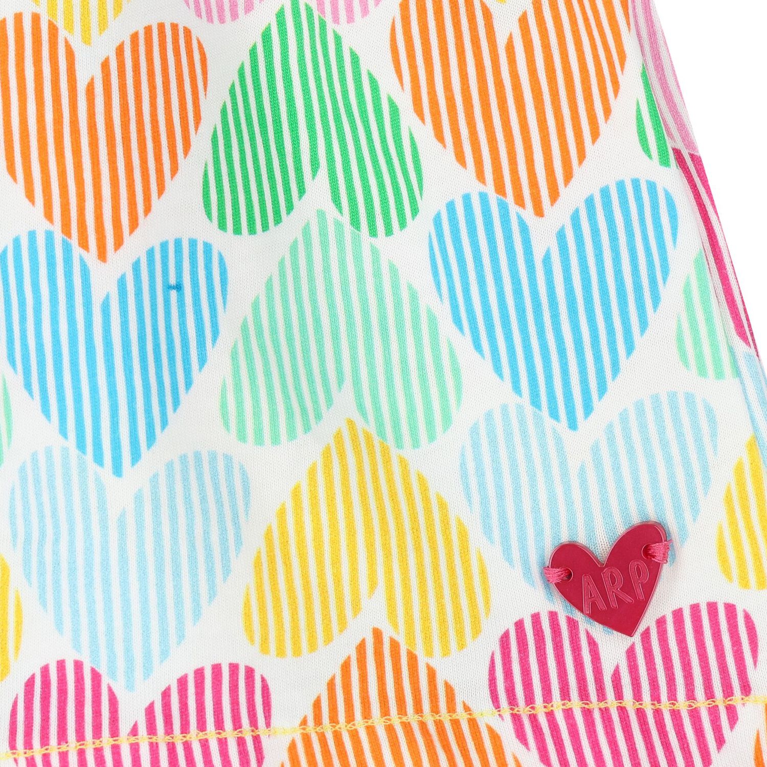 Girls Multi-Coloured Heart Dress, 1, hi-res
