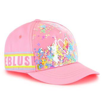Girls Pink Logo Cap