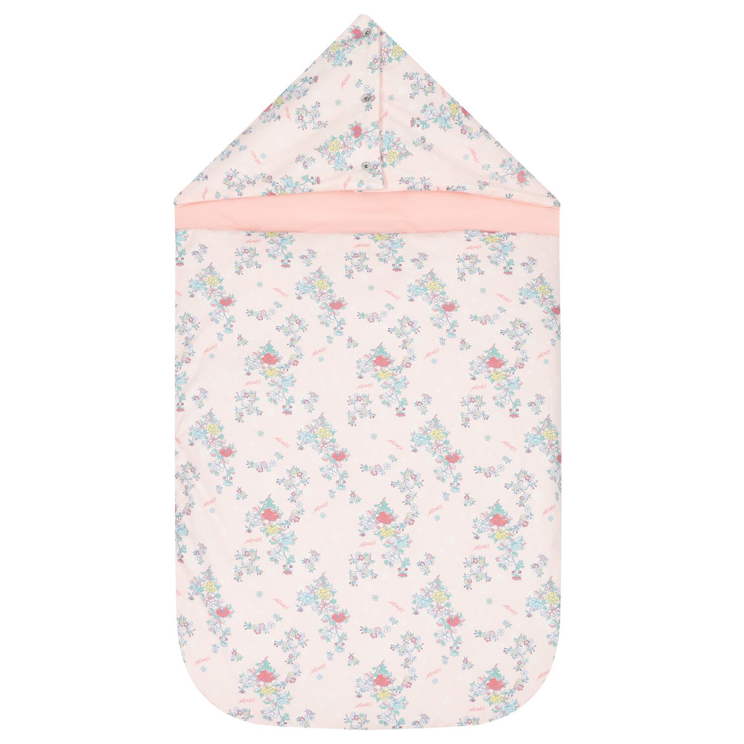 مدس بالشعار باللون الوردى للبنات, 1, hi-res