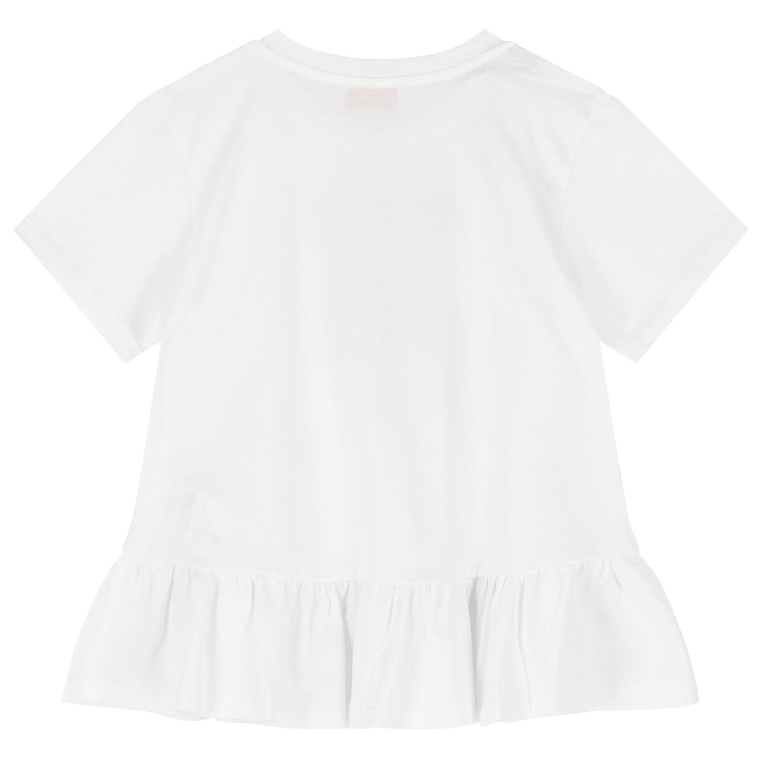 قستان بنات بالشعار باللون الأبيض, 1, hi-res image number null