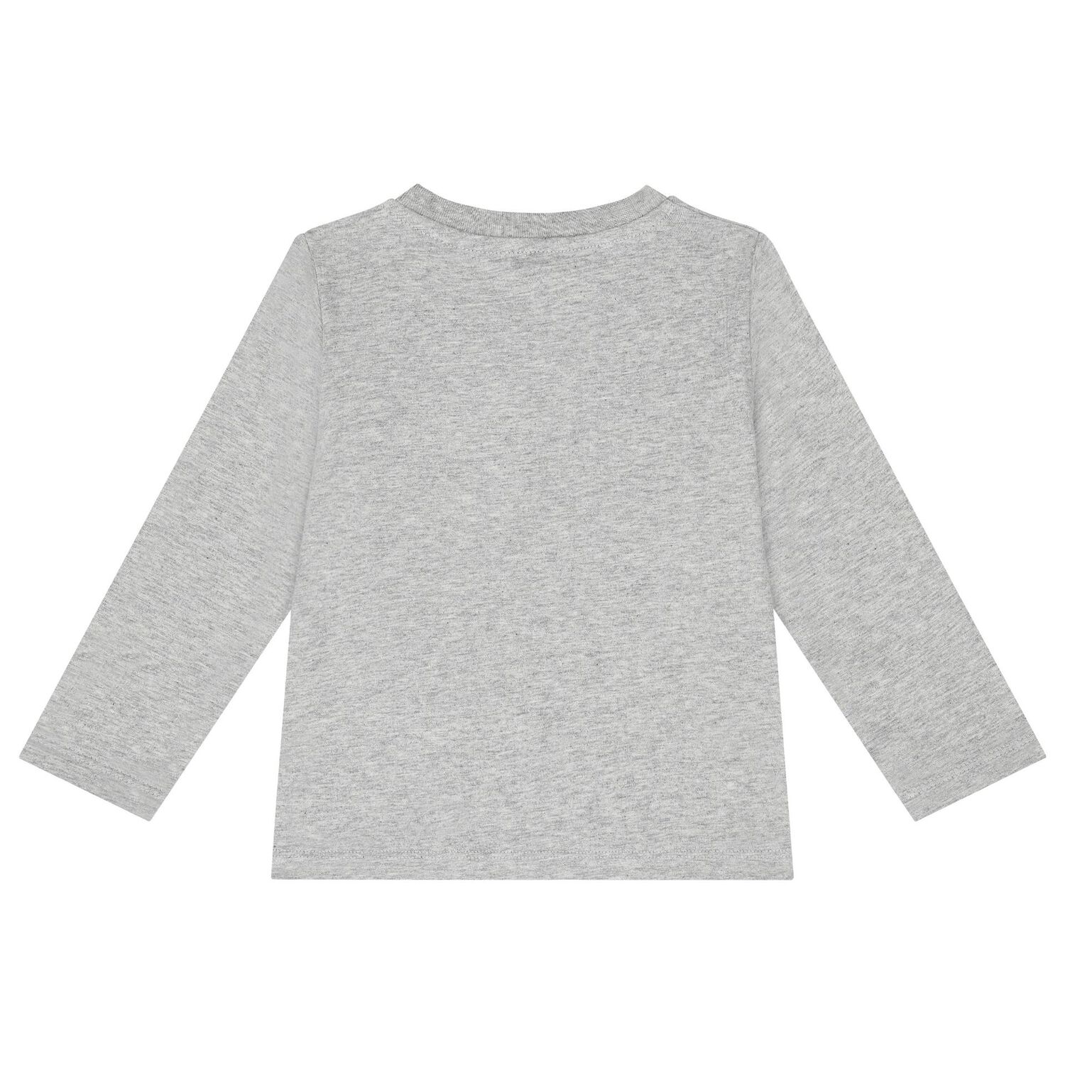 Younger Boys Grey Animals Long Sleeve Top, 1, hi-res image number null