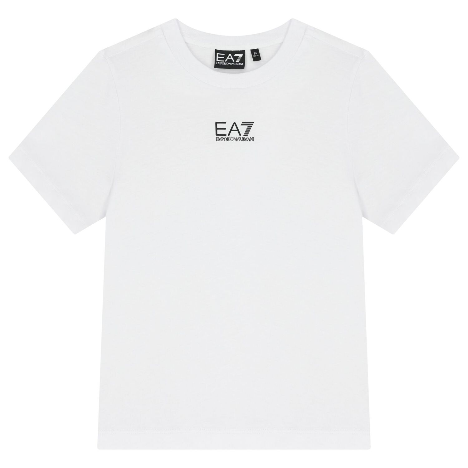 Boys White & Black Logo Shorts Set, 1, hi-res